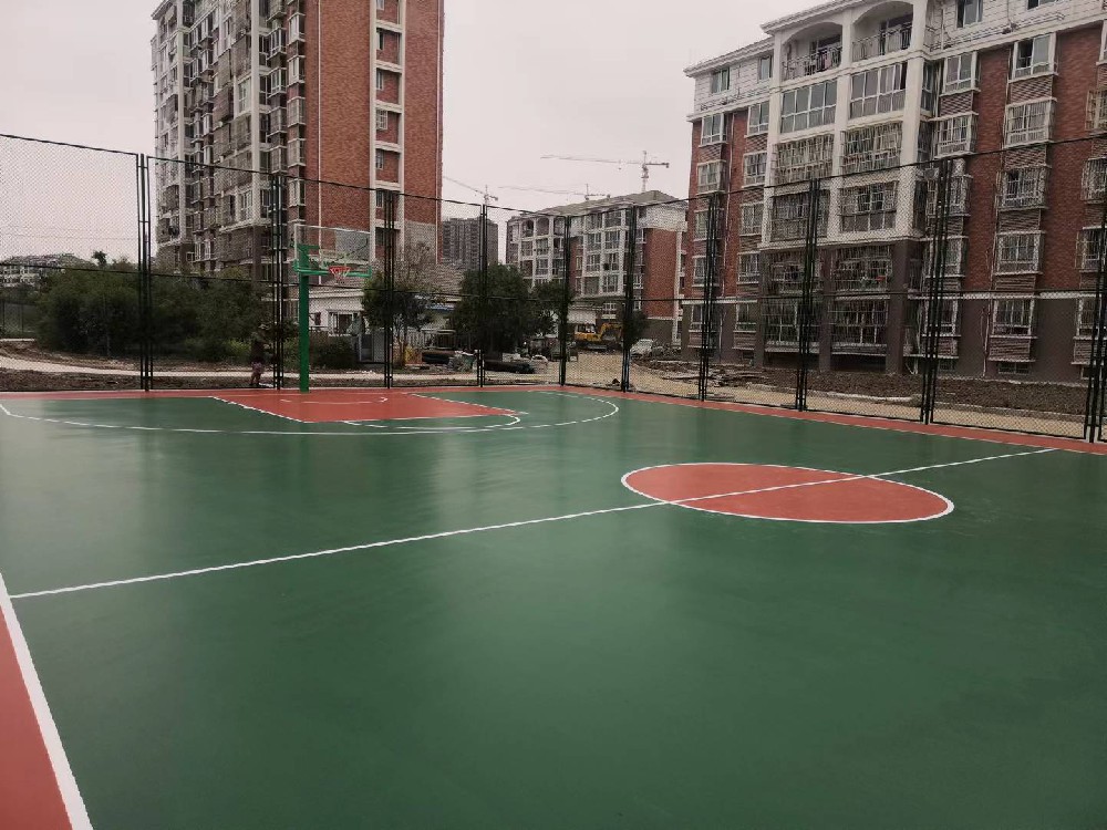 籃球場施工案例